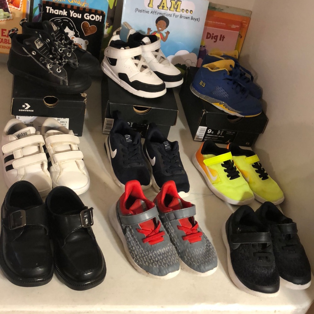All size 9 toddler boys shoes